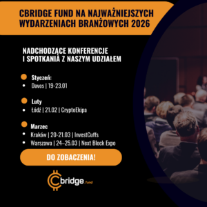 Read more about the article Nowy rok, nowe spotkania. Gdzie zobaczyć cBridge Fund w 2026 roku?